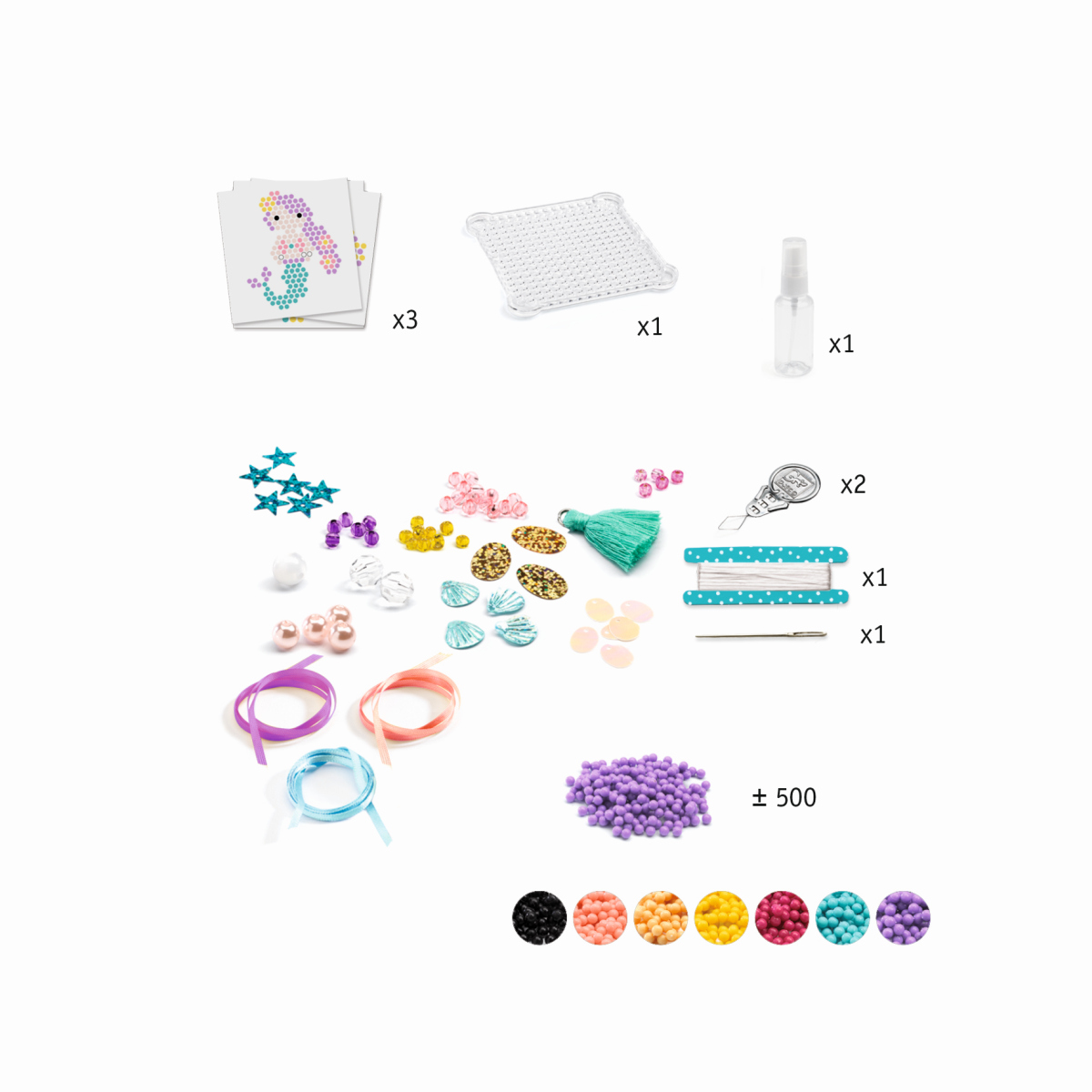 Artistic Aqua: Sea charm Wasserperlen - DJECO
