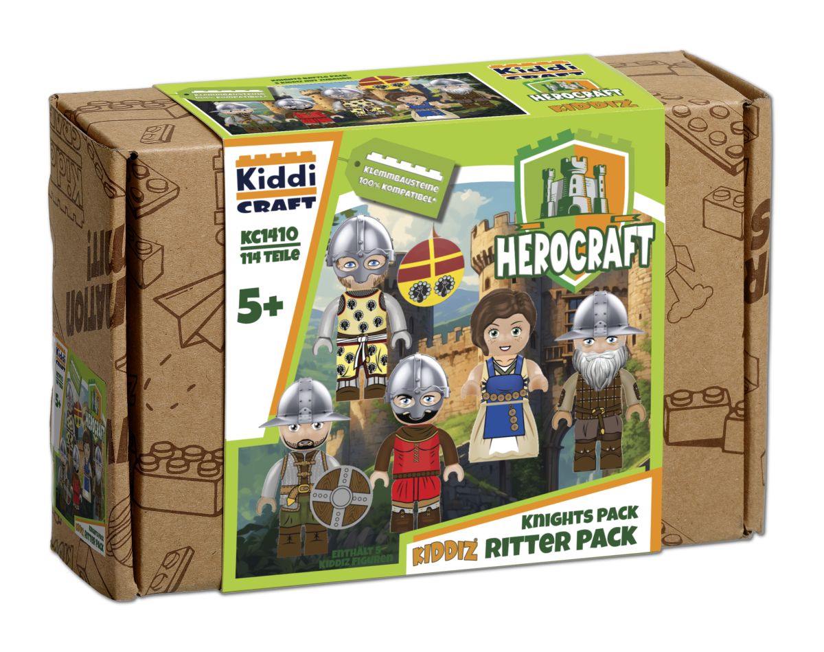 KIDDIZ Figuren-Pack: Ritter - Kiddicraft
