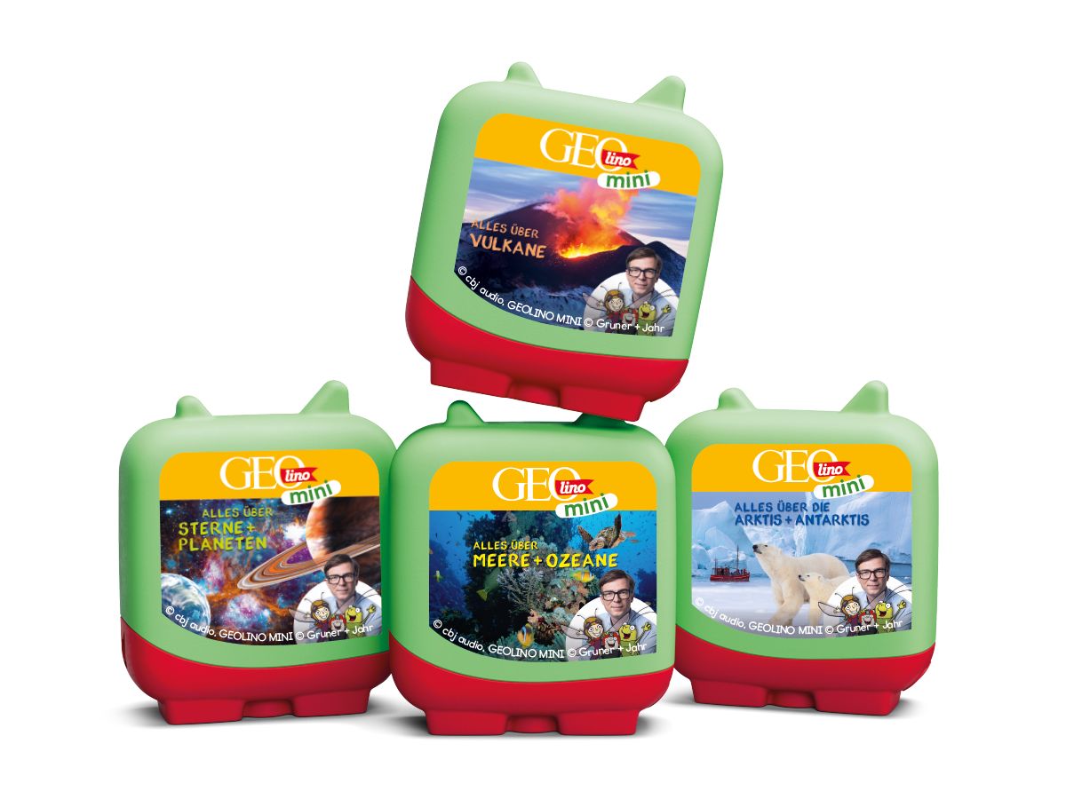 Pocket Tonie: GEOlino Mini 4er Set - Tonies 6+