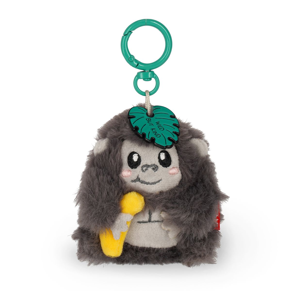 Plüsch-Schlüsselanhänger Gorilla - Tiny Super Soft! - Legami