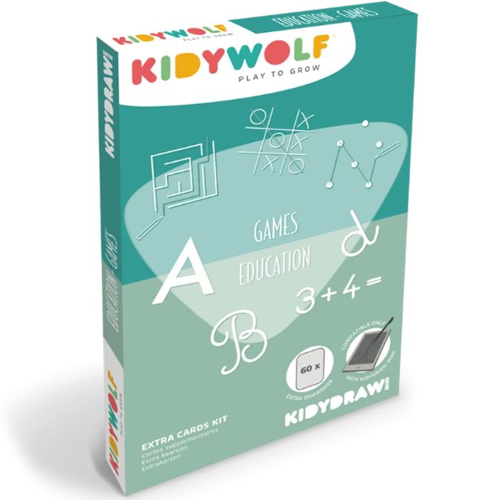 Nachfüllpack für Kidydraw mini "Spiele & Lernen"  - Kidywolf