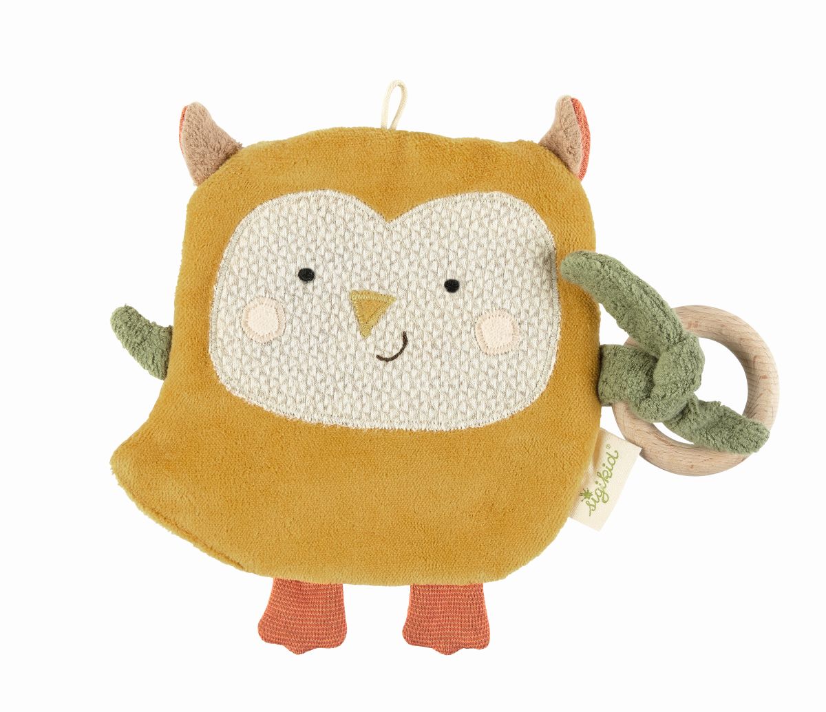 sigikid Knistertuch Eule - Green Collection 39727