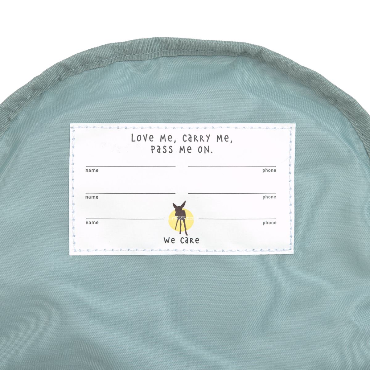 Kindergartenrucksack Tiny Outdoor, Wolken dunkelblau - Lässig