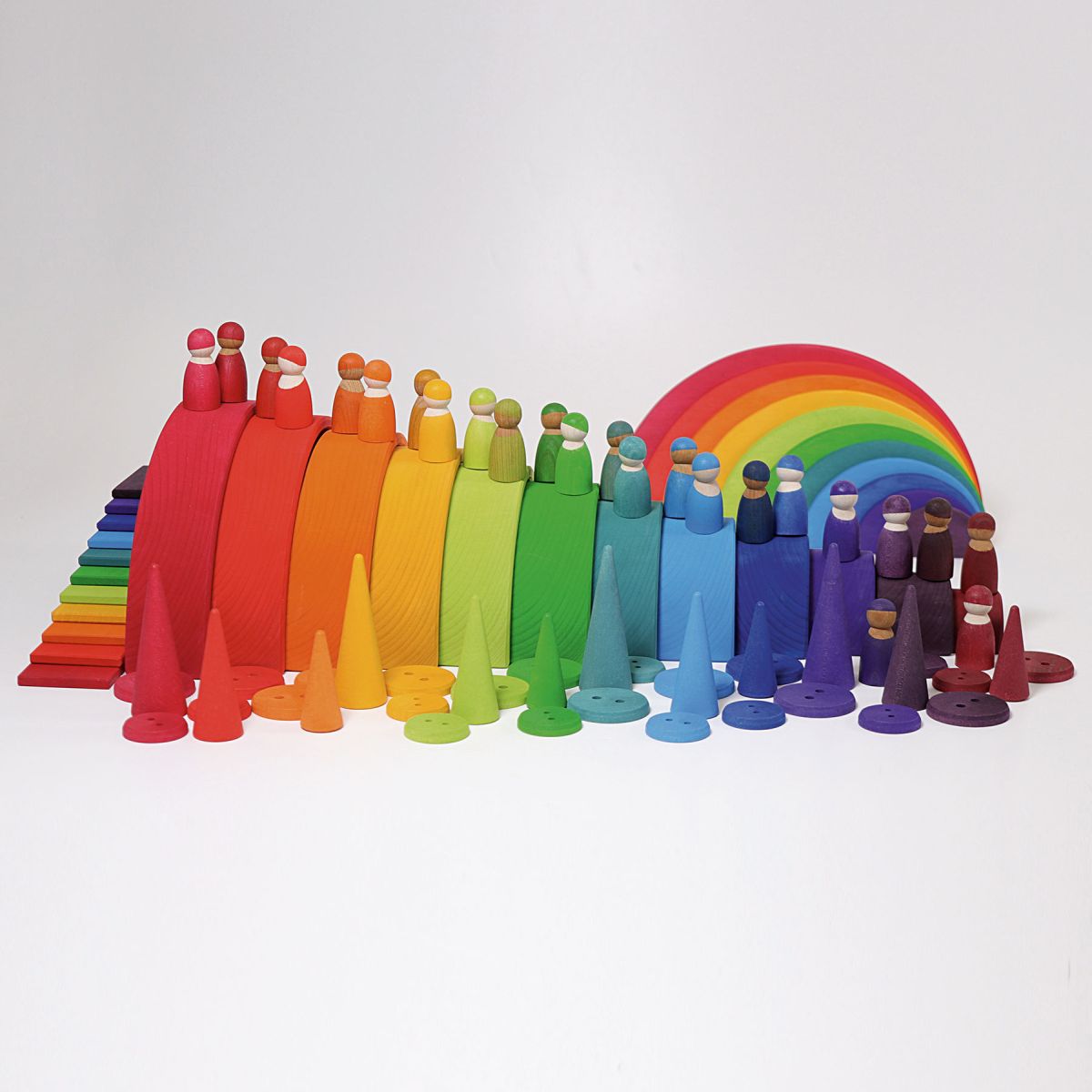 Grimm`s Regenbogen Halbkreise (11teilig) 10675