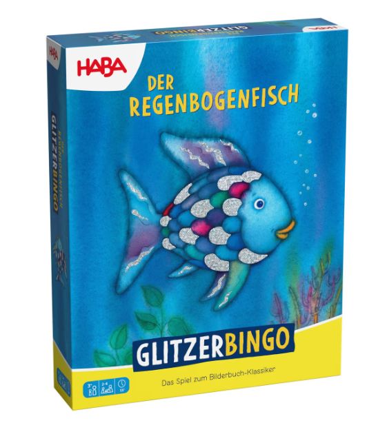 HABA Glitzer Bingo „Der Regenbogenfisch“