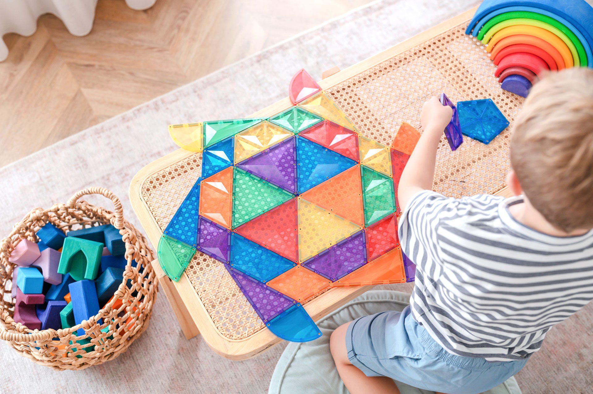 CONNETIX RAINBOW Shape Expansion Pack Magnetbausteine 36-teilig