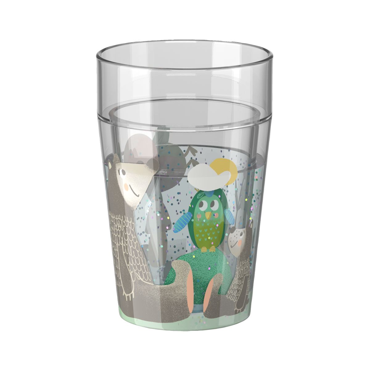 HABA Glitzerbecher Wald, Motiv 2