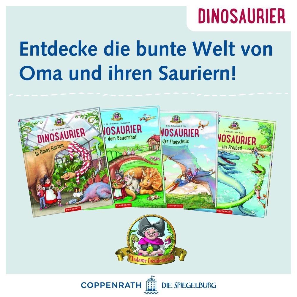 Dinosaurier auf Omas Geburtstag (Band 5) 3+