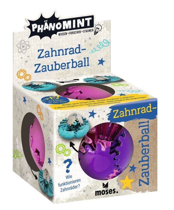 PhänoMINT Zahnradball (versch. Farben, 1 Stück)