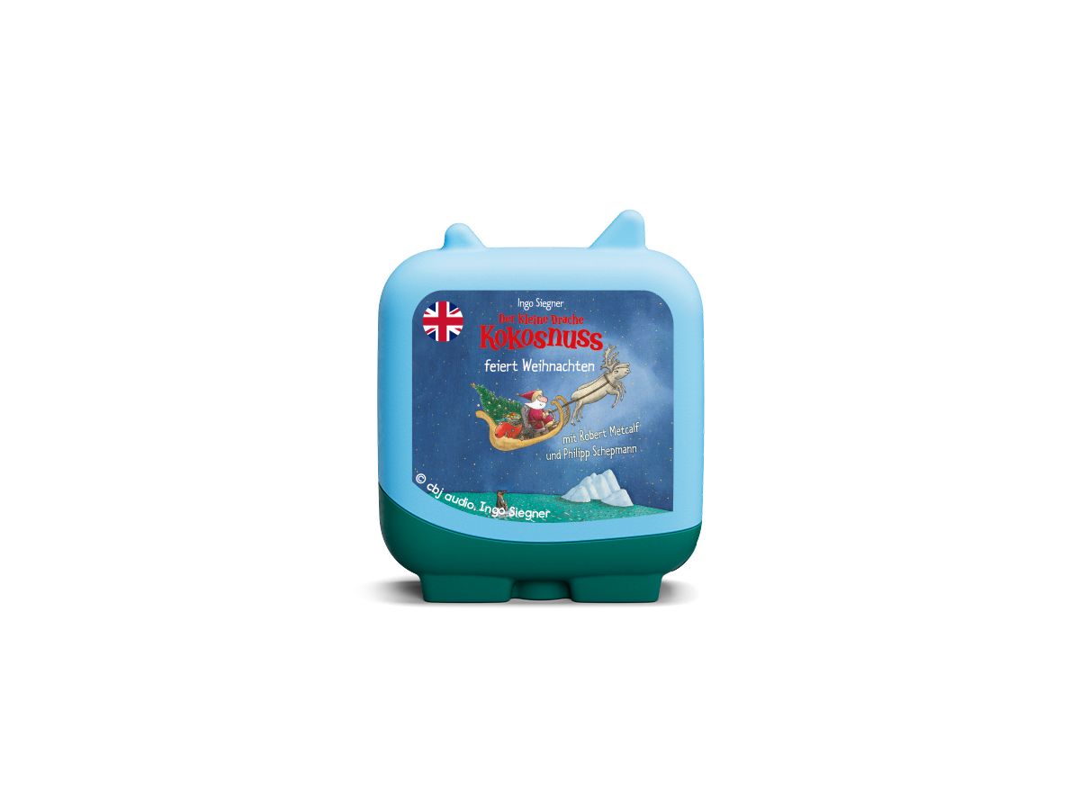 Pocket T.: Der kleine Drache Kokosnuss feiert Weihnachten. Englisch lernen mit Kokosnuss - Tonies 5+
