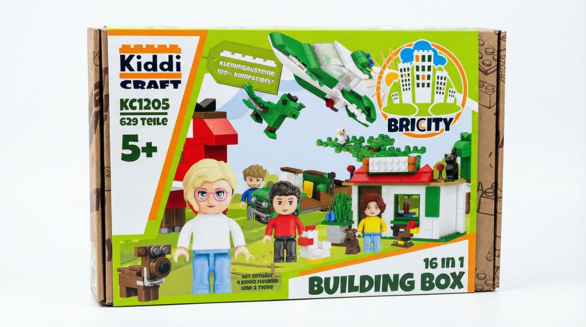 Building Box 16 in 1 - Kiddicraft