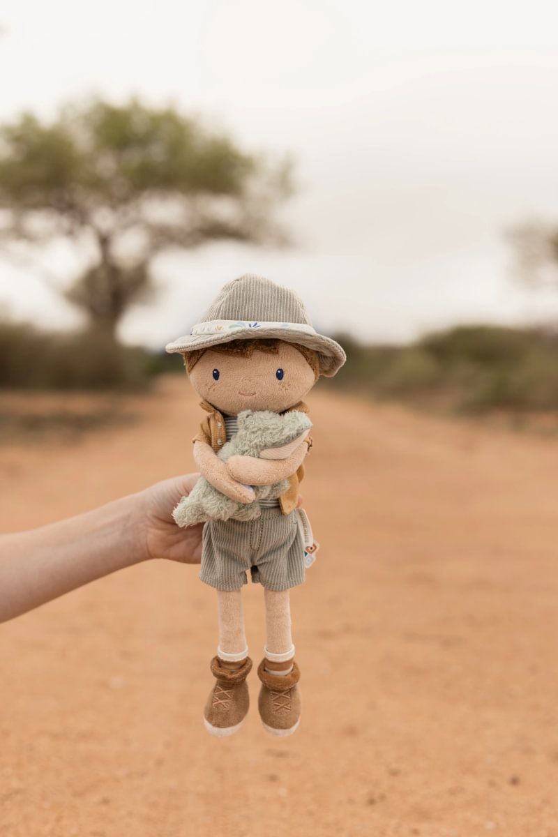 Kuschelpuppe Ranger Jim Safari Friends - Little Dutch