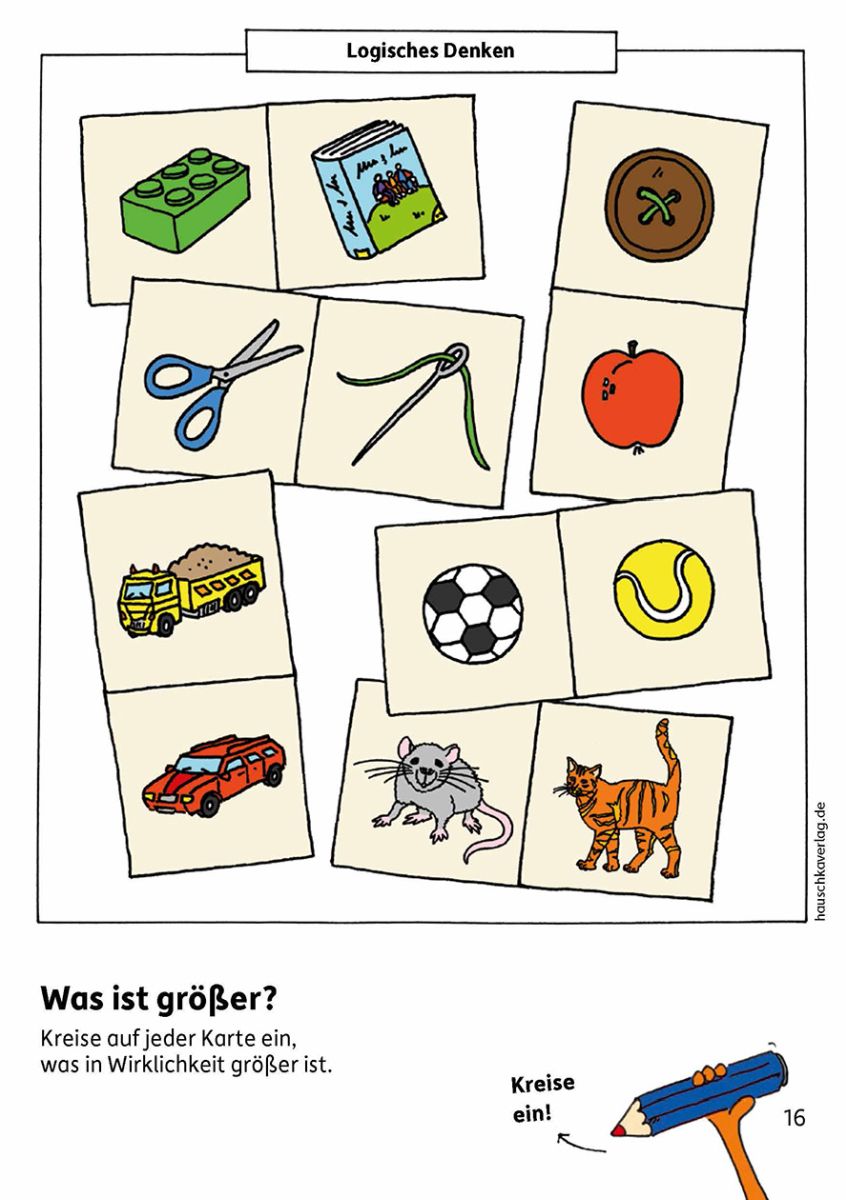 Vorschulblock - Fit zum Schuleintritt - Hauschka Verlag 5+