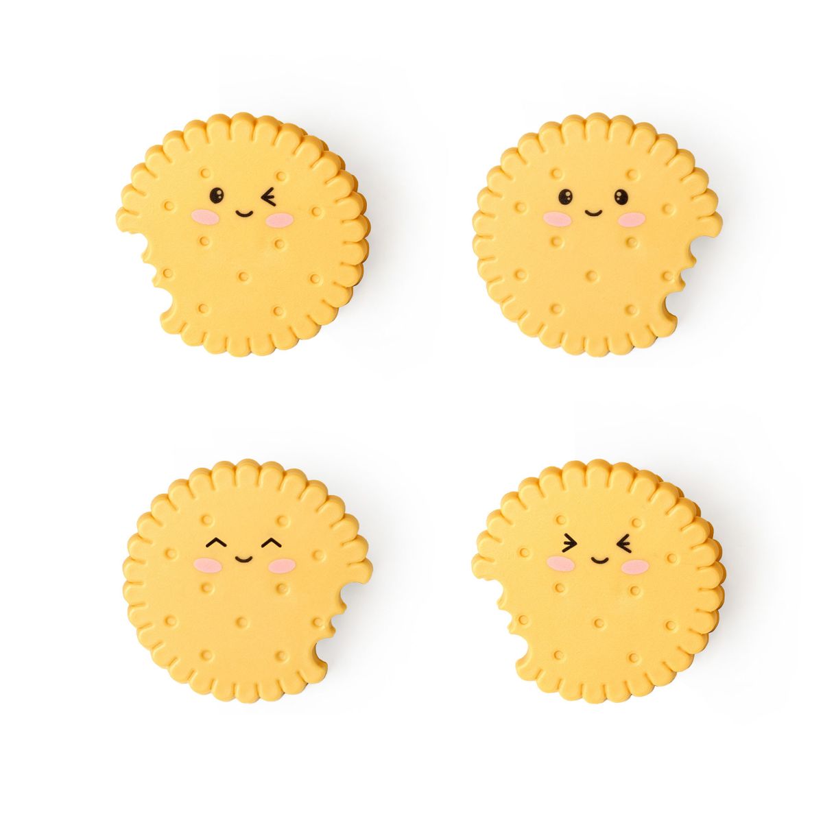 Set mit 4 Verschluss-Clips Cookie - Legami
