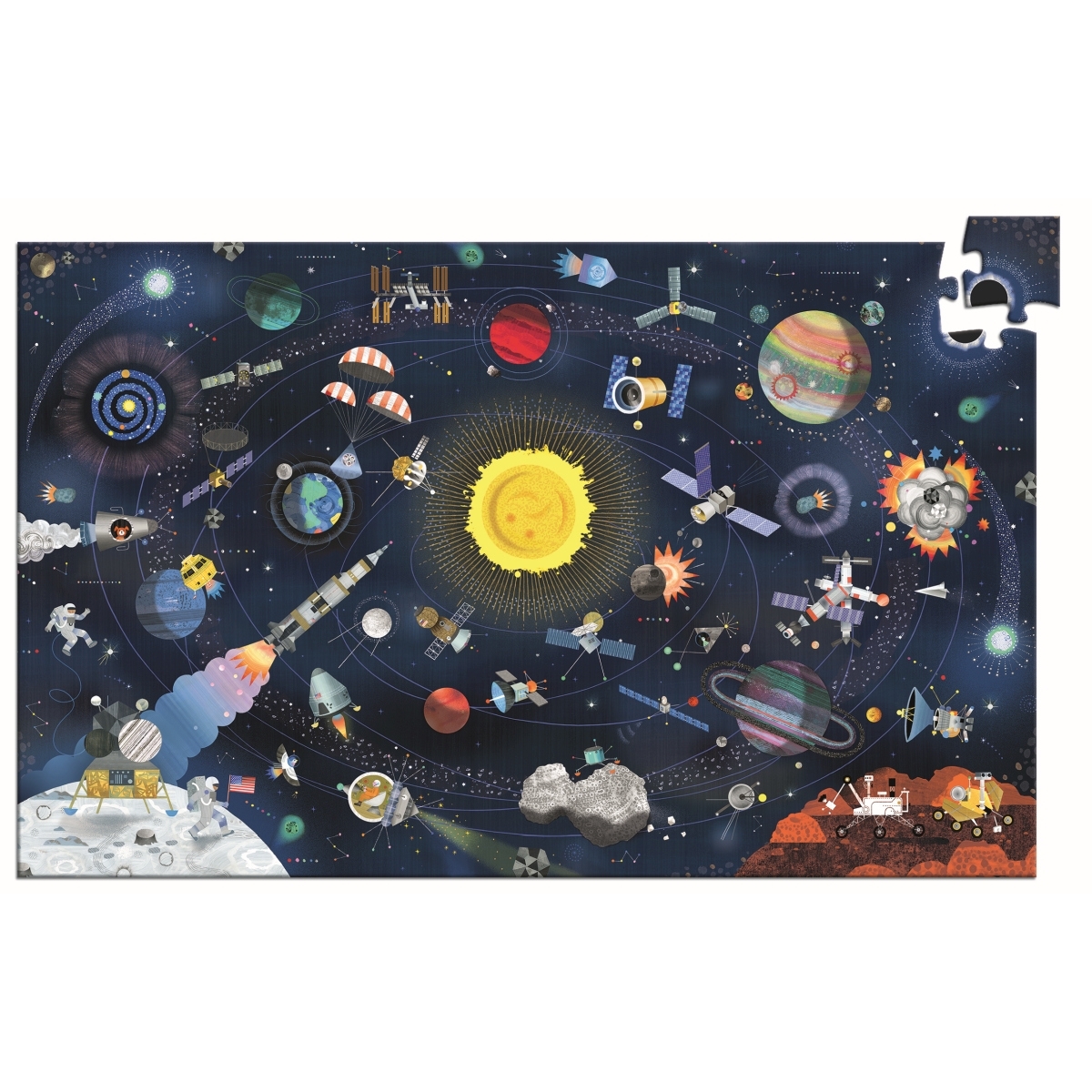 Puzzle Der Weltraum (200 Teile) - DJECO