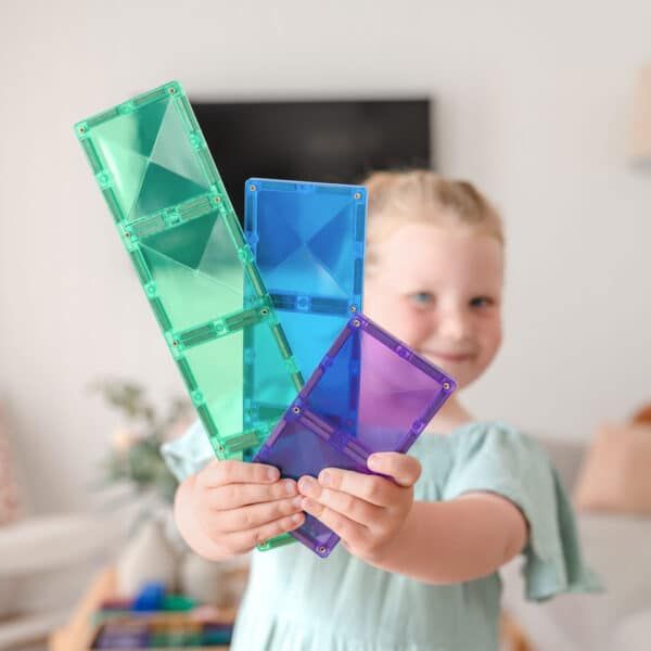 CONNETIX RAINBOW Rectangle Pack Magnetbausteine 18-teilig
