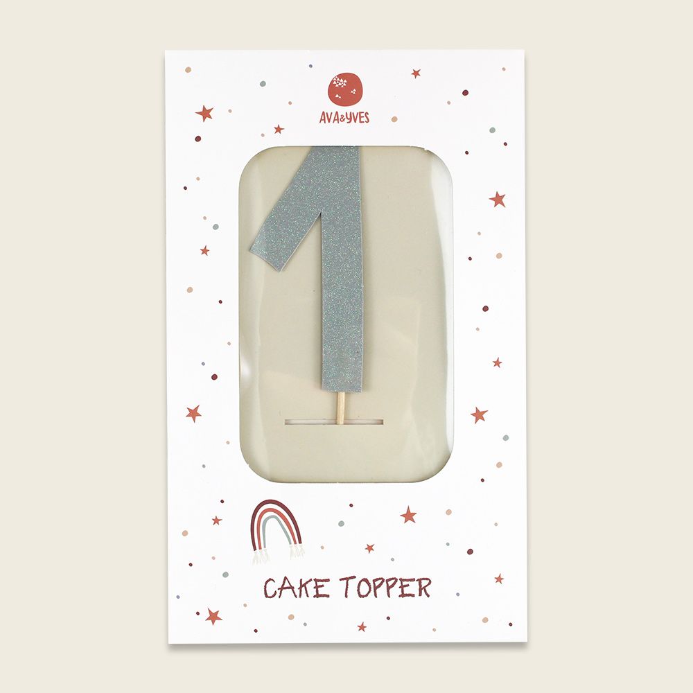 Cake Number Serie UNDER THE SEA, Zahl “1” - Ava & Yves