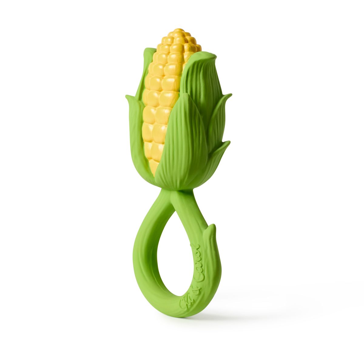 2in1 Babyrassel und Beißspielzeug Corn - Oli & Carol