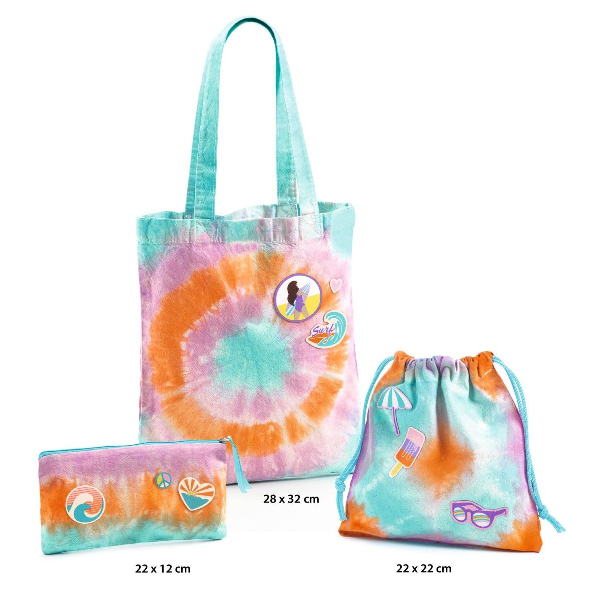 DIY: Batik-Set Taschen - Djeco