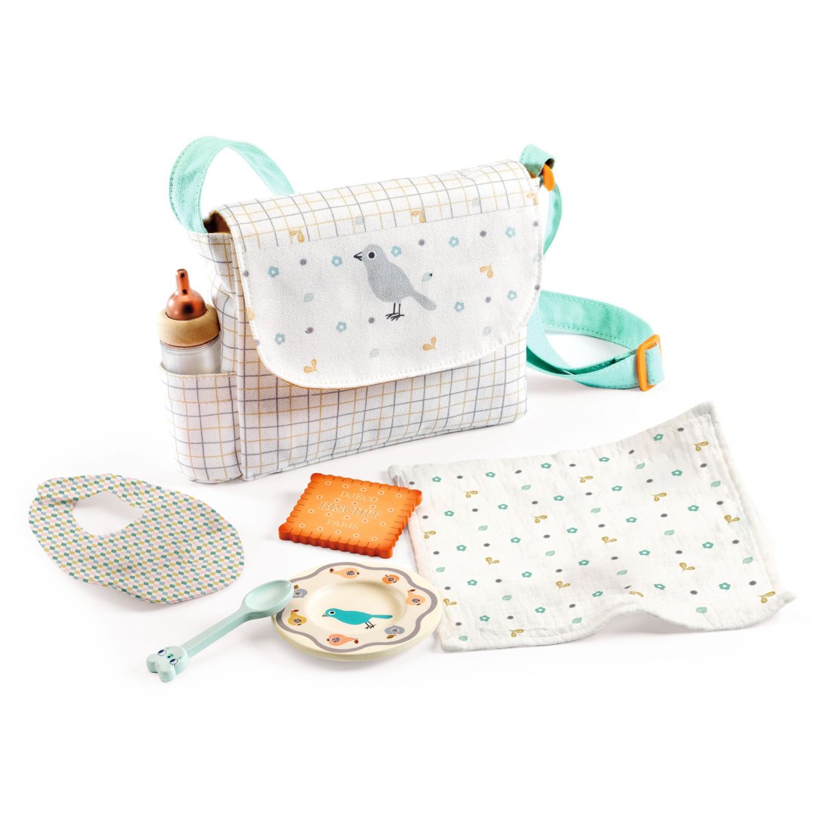 Pomea Puppen Mahlzeit Set (7-teilig) - Djeco