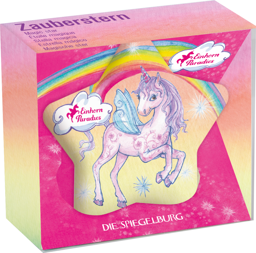 Zauberstern Einhorn-Paradies (verschiedene Designs, 1 Stück)