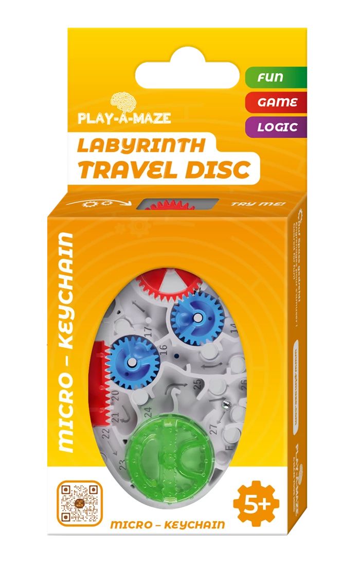Play-A-Maze Labyrinth Travel Disc MICRO 5+