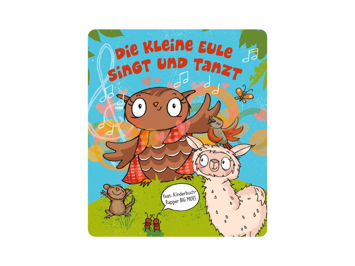 Die Eule mit der Beule - Die kleine Eule singt und tanzt – Das 2. Liederalbum - Tonies 3+