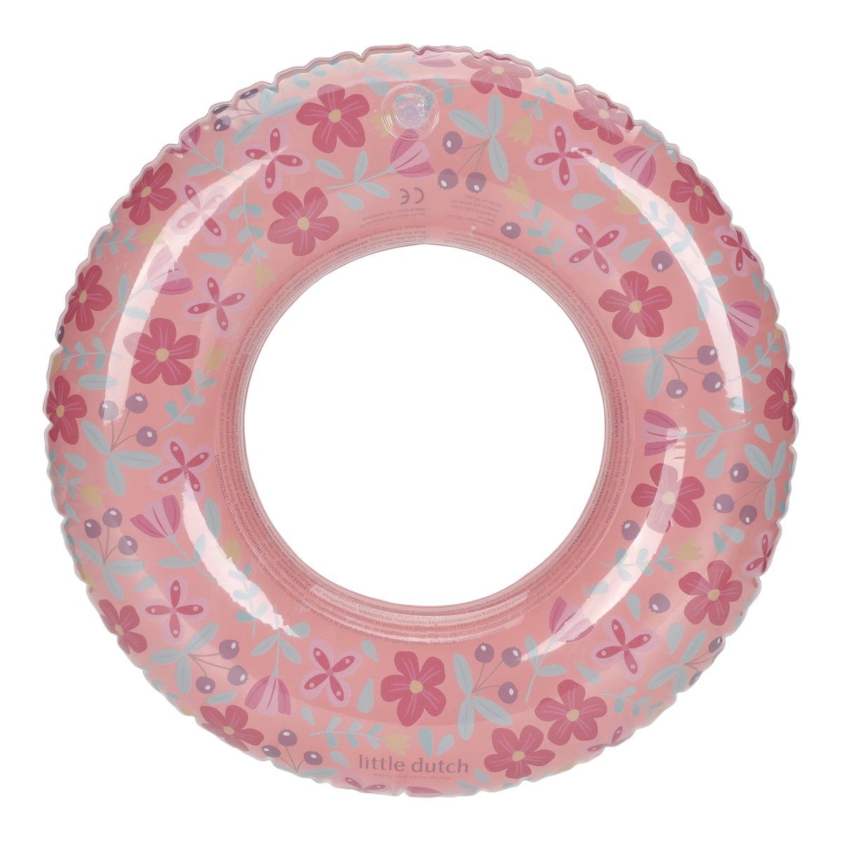 Schwimmring Pink Flowers 50 cm - Little Dutch