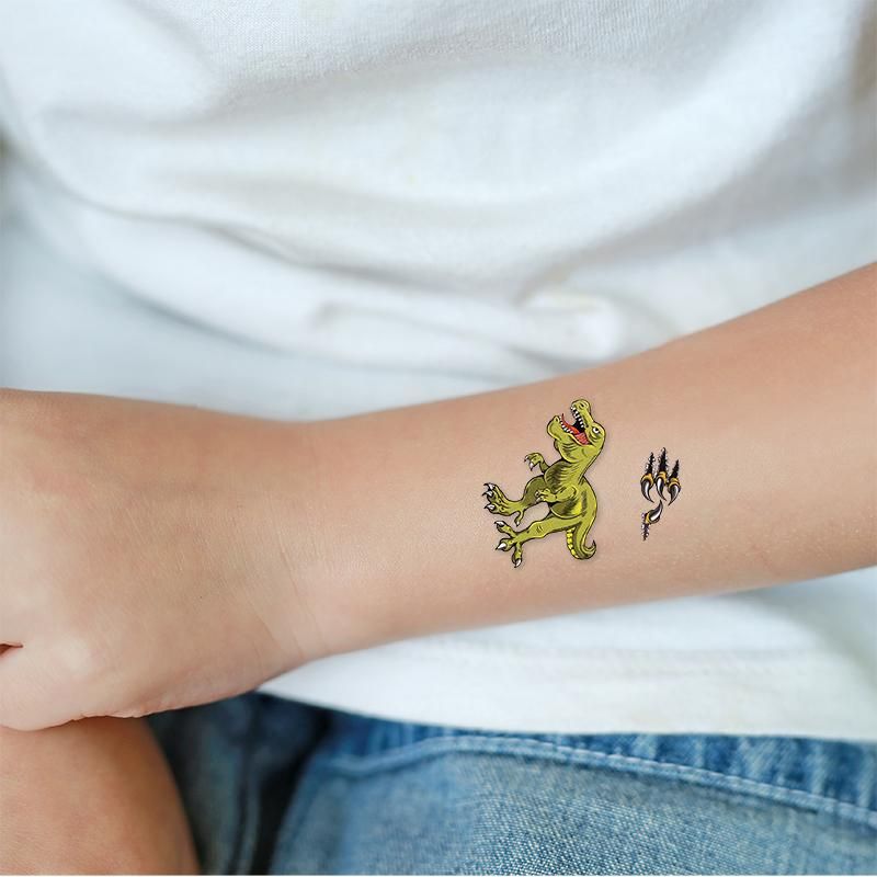 Tattoos 6 x 10,5cm für Kinder (unterschiedliche Designs, 1 Set)