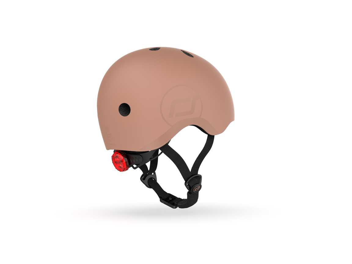 Kinderhelm S-M mocha (51-55cm) - Scoot and Ride