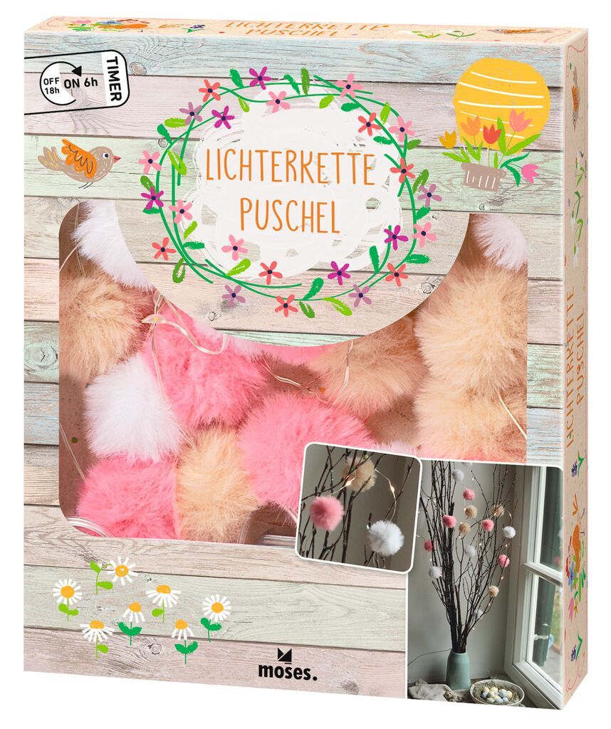 Lichterkette Puschel
