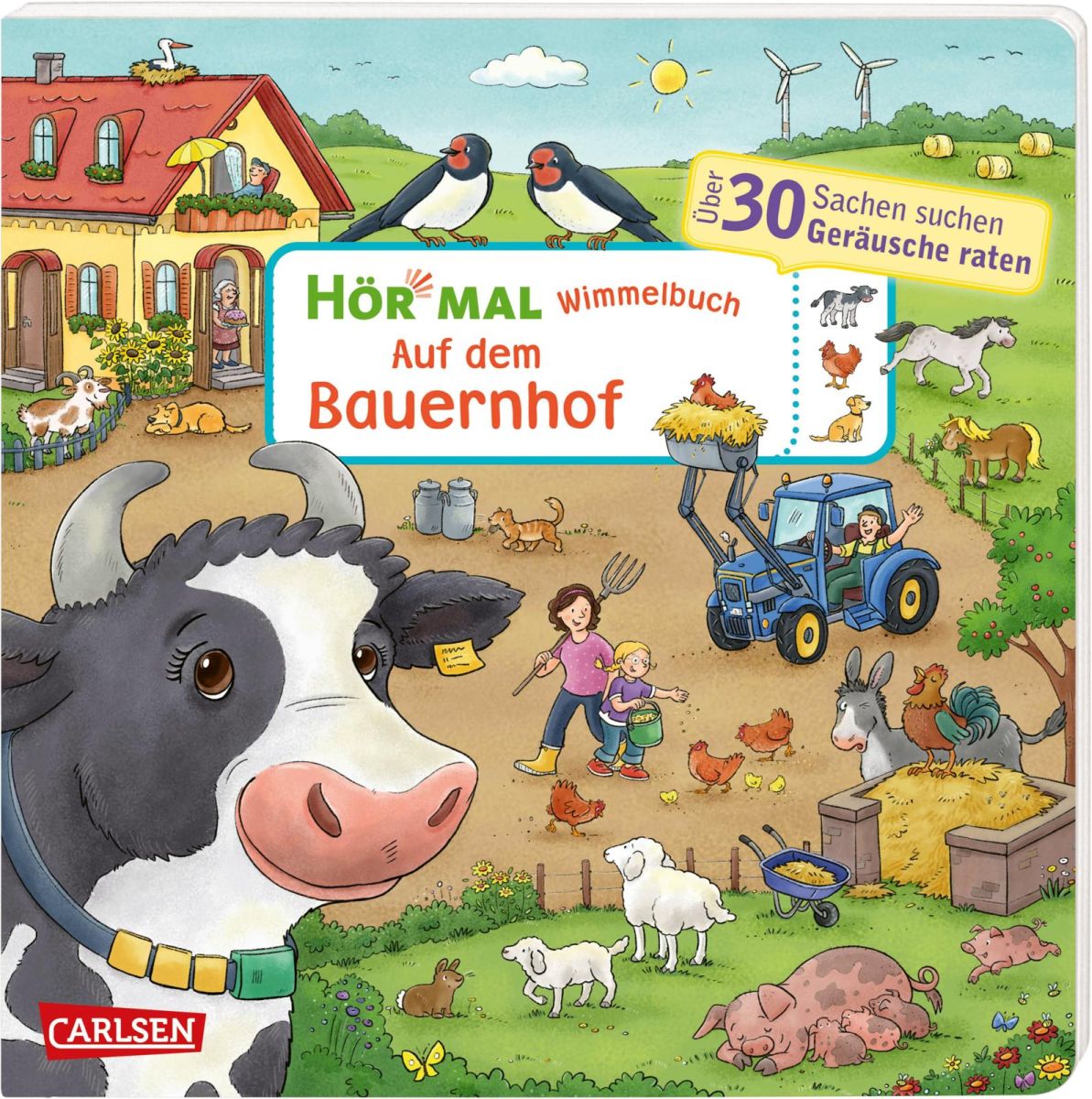 Hör mal: Wimmelbuch - Auf dem Bauernhof 3+