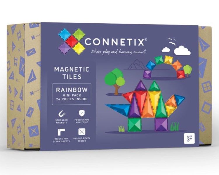 CONNETIX RAINBOW Mini Pack Magnetbausteine 24-teilig