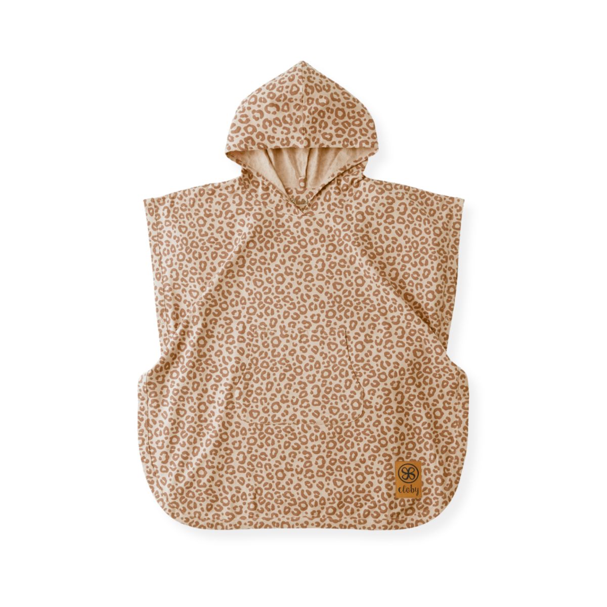 Cloby UV Poncho leopard brown - Gr. 1-3 Jahre