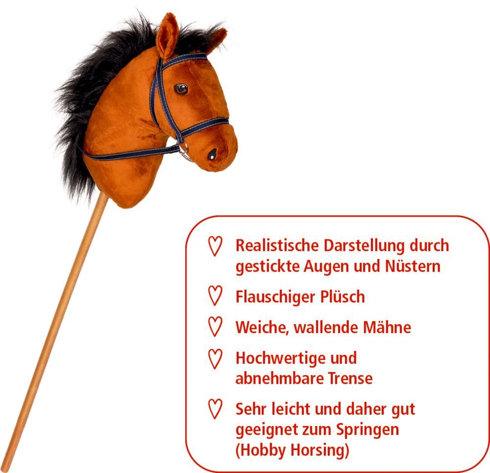 Steckenpferd "Dusty" - Pferdefreunde