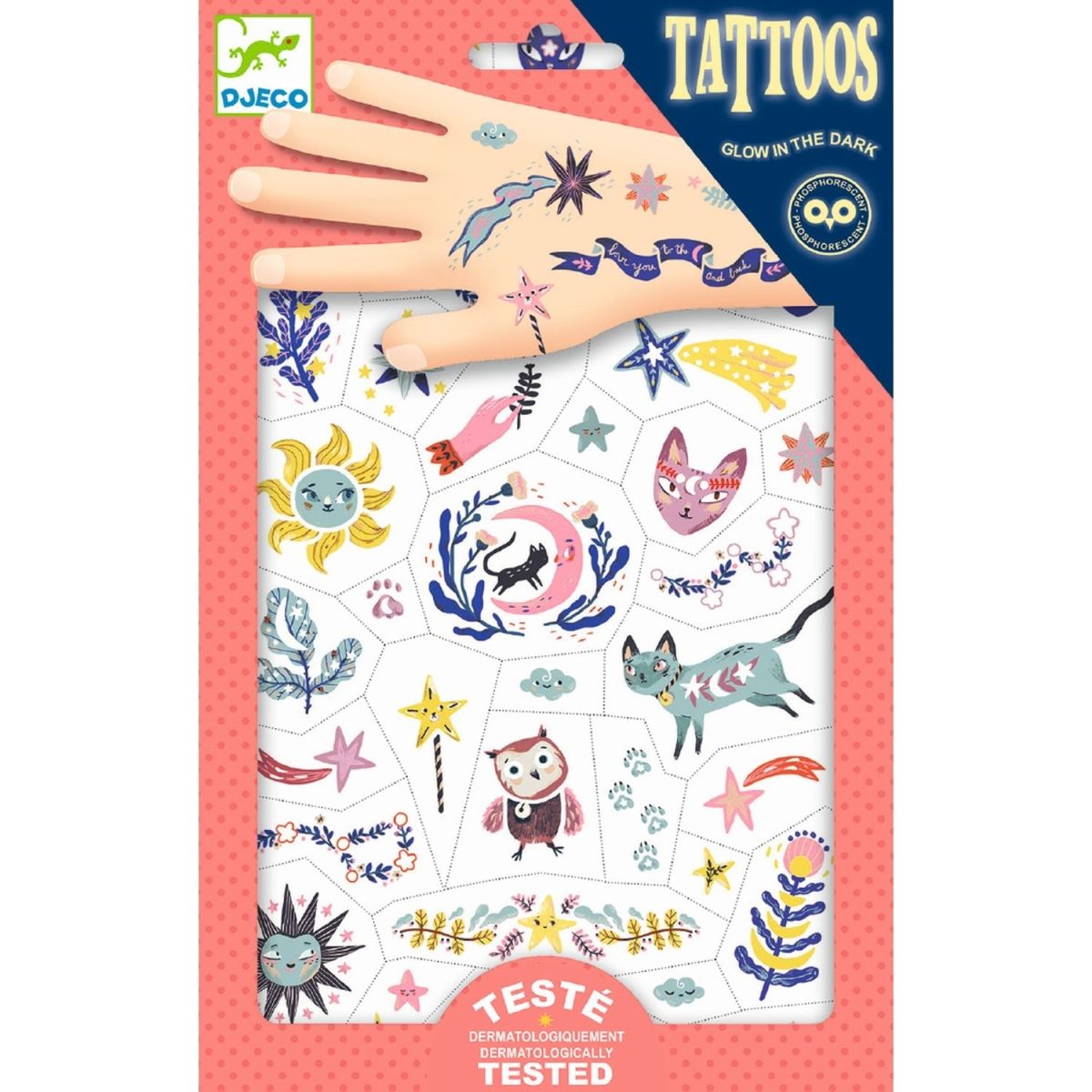 Tattoos Sweet dreams (Leuchten im Dunkeln) - DJECO