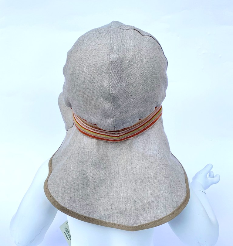 Sonnenhut Feuerwehr Strick Leinen beige Gr. 56
