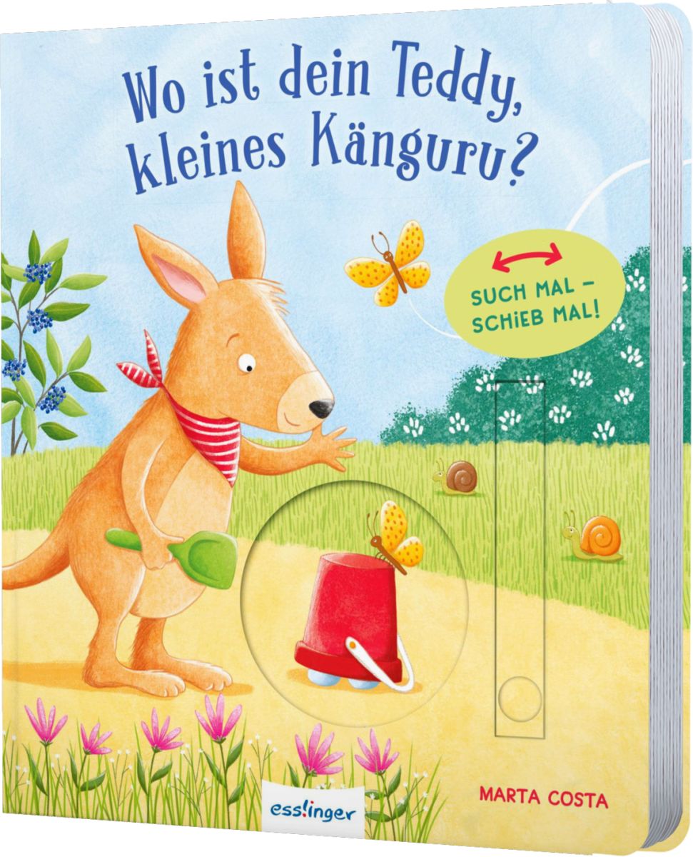 Wo ist dein Teddy. kleines Känguru? 18M+