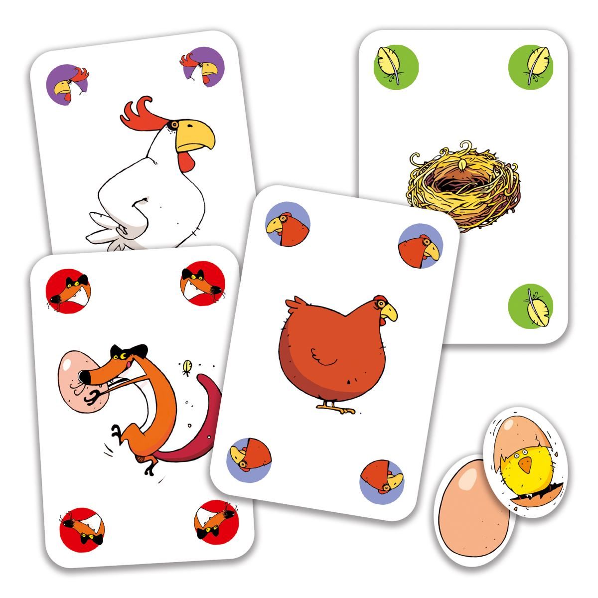 Kartenspiele: Piou Piou - Djeco