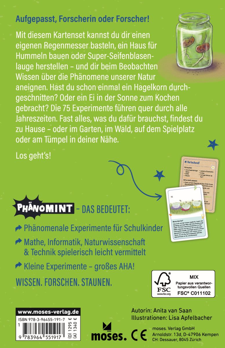PhänoMINT 75 supercoole Experimente für draußen