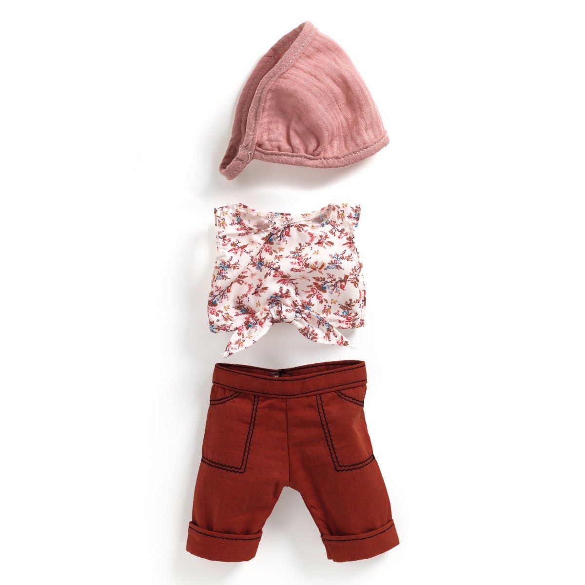 POMEA Puppenkleidung Lovely Burgundy - Djeco