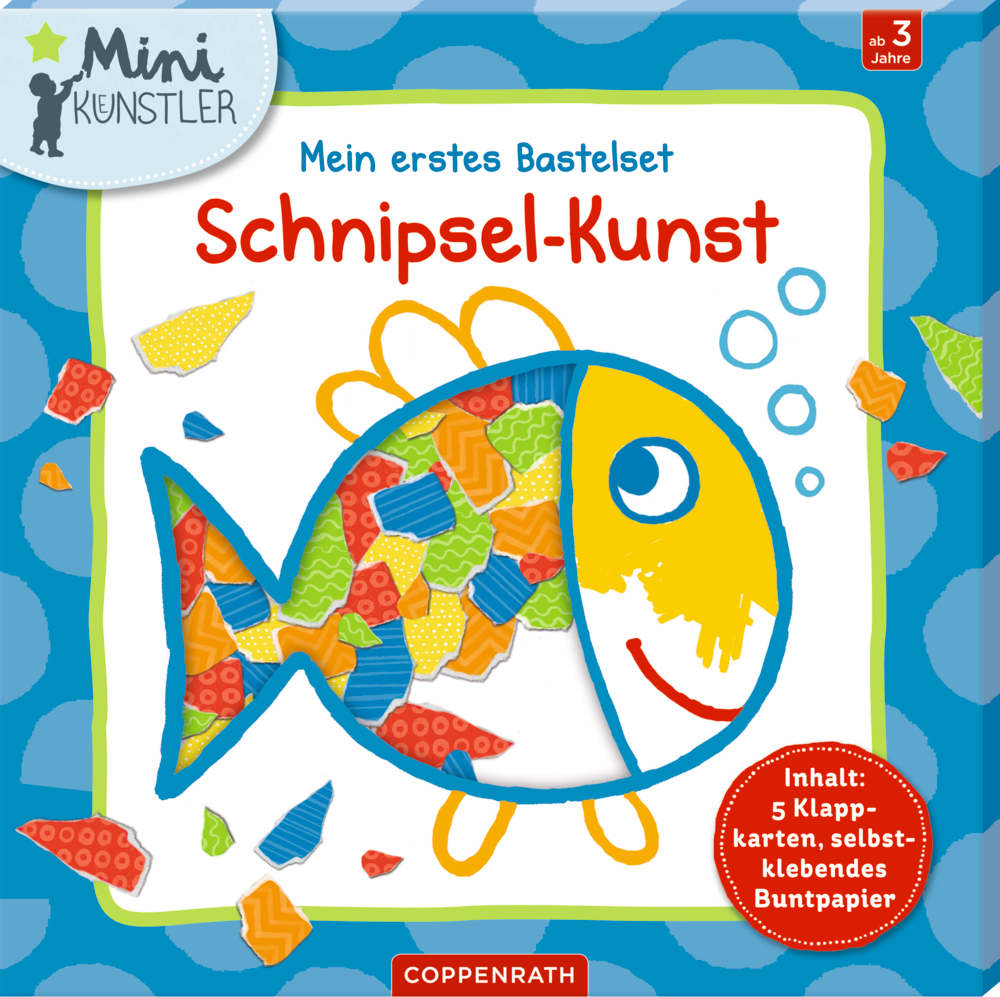 Mein 1. Bastelset: Schnipsel-Kunst (Mini-Künstler)