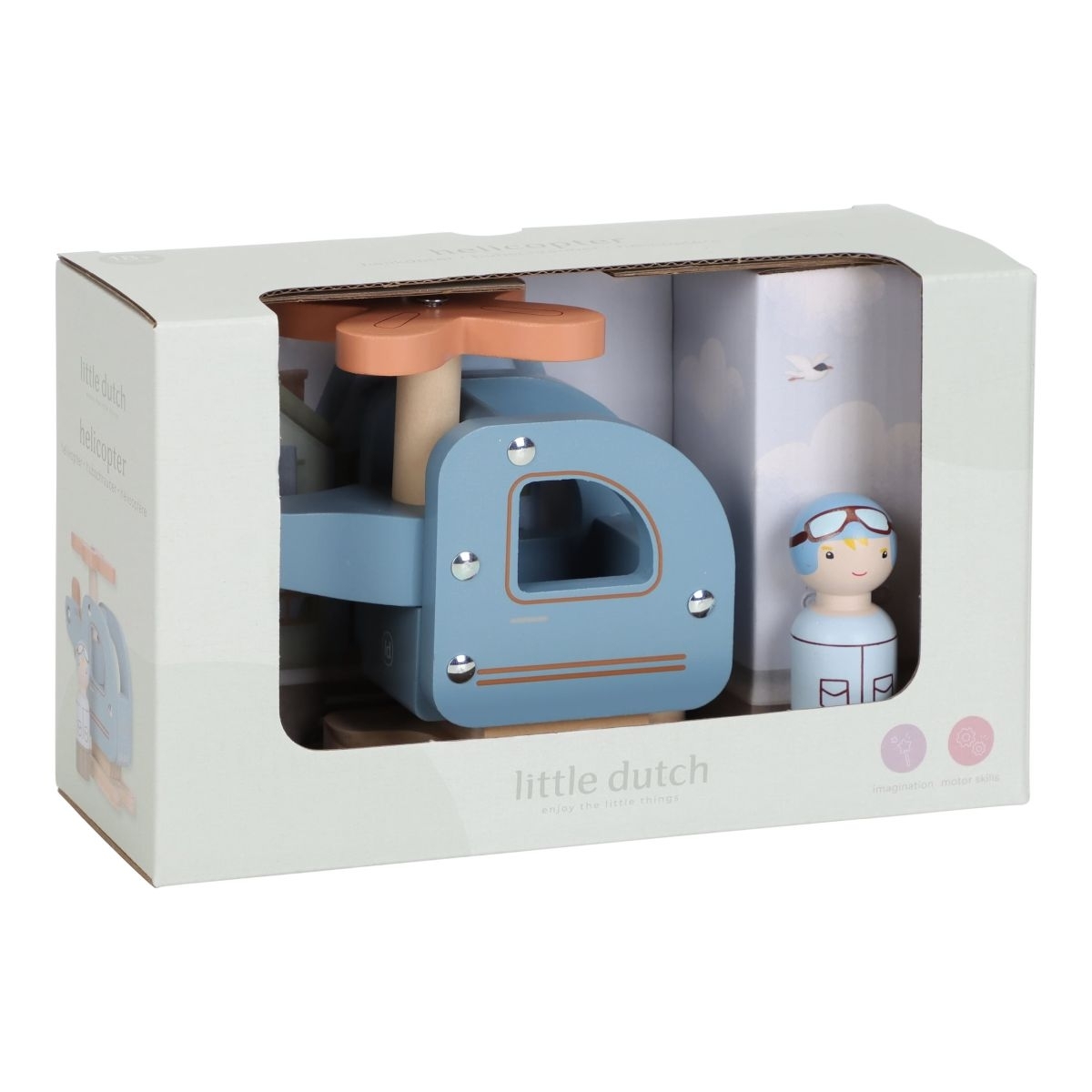 Holz-Hubschrauber  - Little Dutch