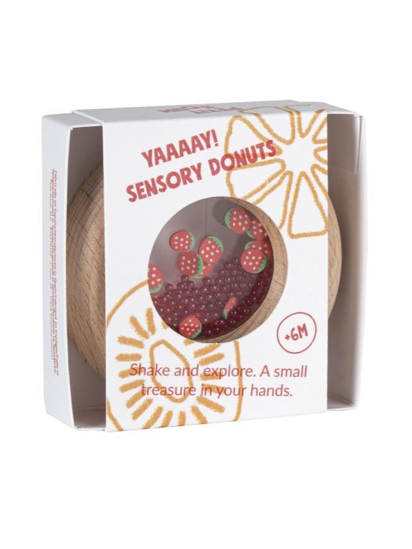 Sensorik Donut Erdbeeren - Petit Boum