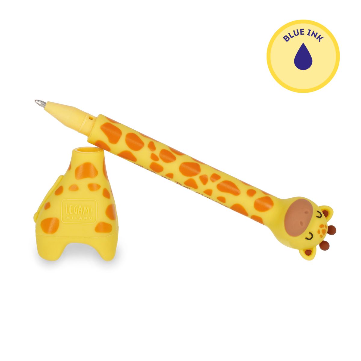 Kugelschreiber mit Standfuß Giraffe - Legami