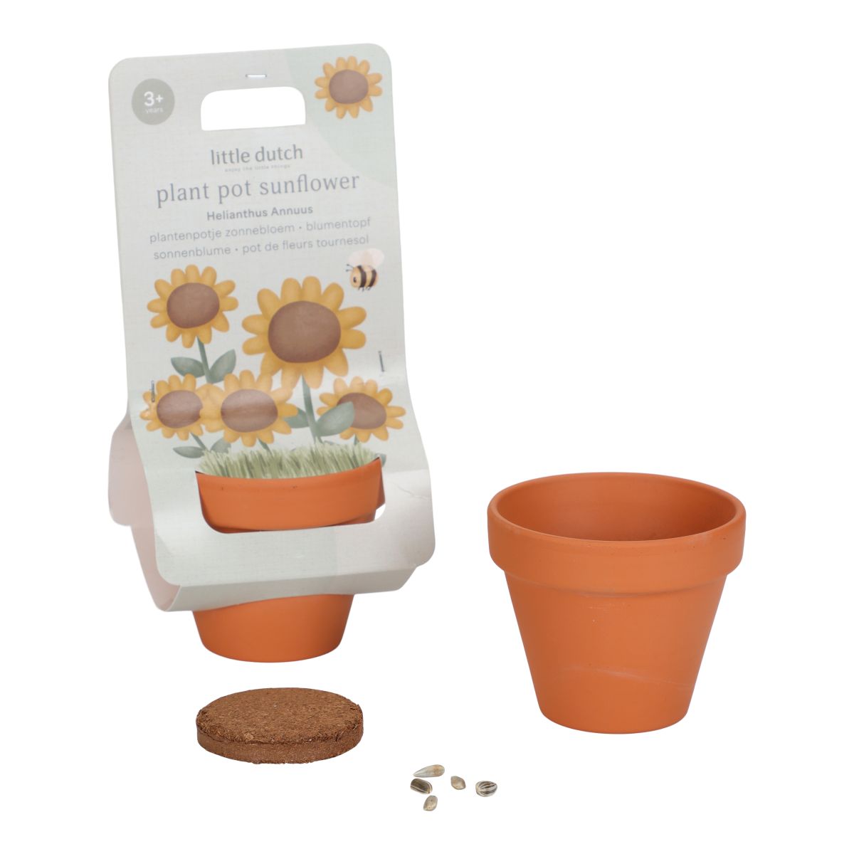 Pflanztopf Sonnenblume - Little Dutch