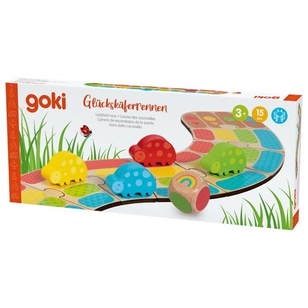 Würfelspiel Glückskäferrennen - Goki
