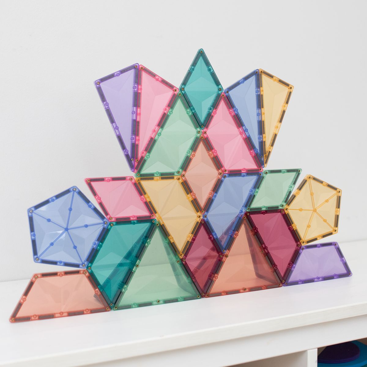 CONNETIX PASTEL Shape Expansion Magnetbausteine 48-teilig
