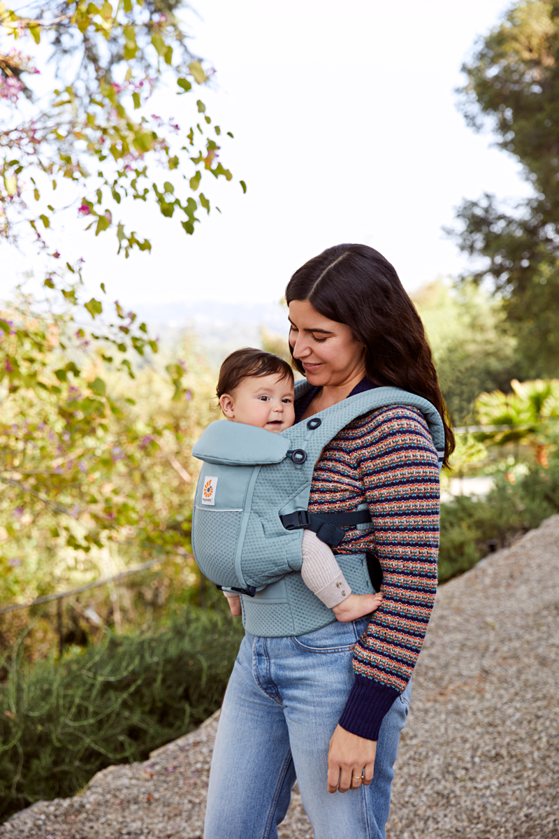 ergobaby Adapt Soft Flex Mesh Slate Blue Baby Carrier