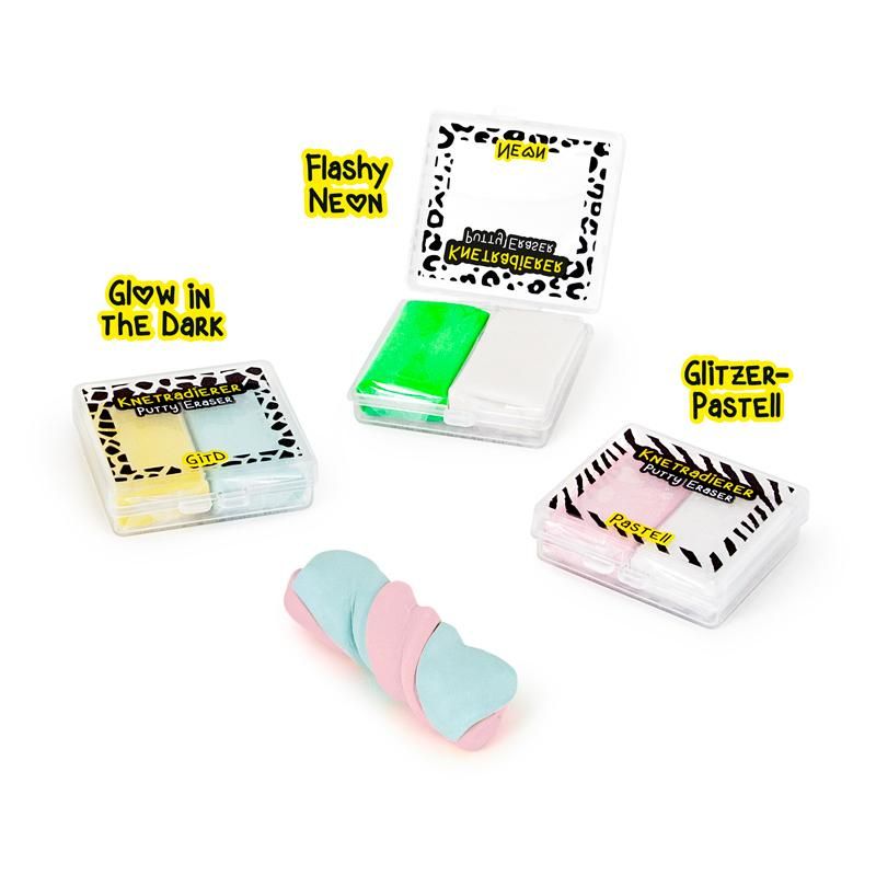 ANIMAL NIGHTLIFE Knetradierer Collection Mix & Twist (unterschiedliche Designs, 1 Set)